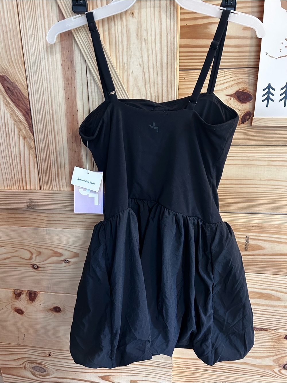 JoyLab Black Athletic dress with built in shorts. - Picture 2 of 8
